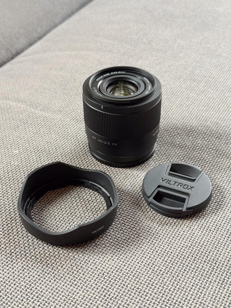 【VILTROX AF 40mm F2.5 FE】ソニーEマウント用