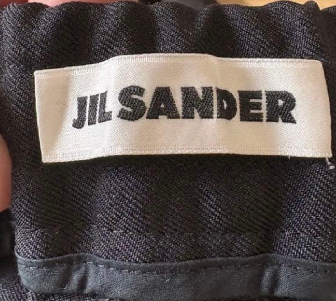 JIL SANDER ブラックスラックス ALEM アレム　ポリエステル 44