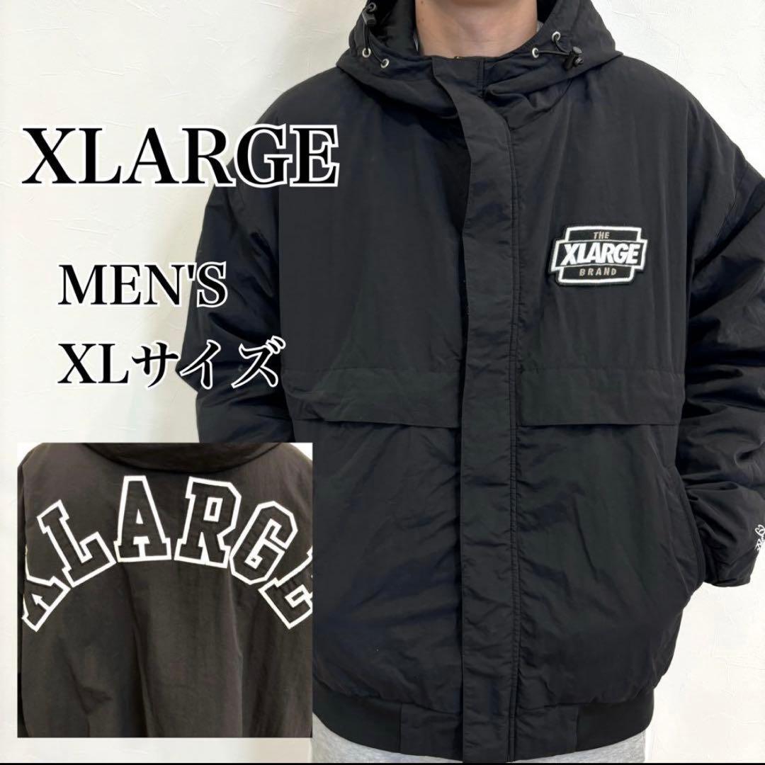 【くれまぐエア】エクストララージ アーチロゴ ナイロンパファージャケット XL