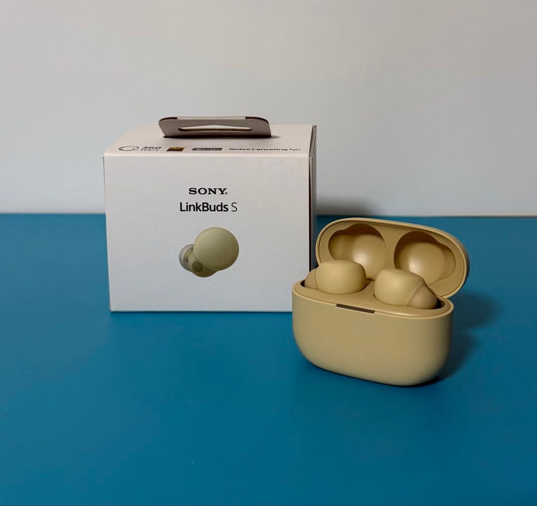 【美品】SONY LinkBuds S エクリュ　WF-LS900N/C