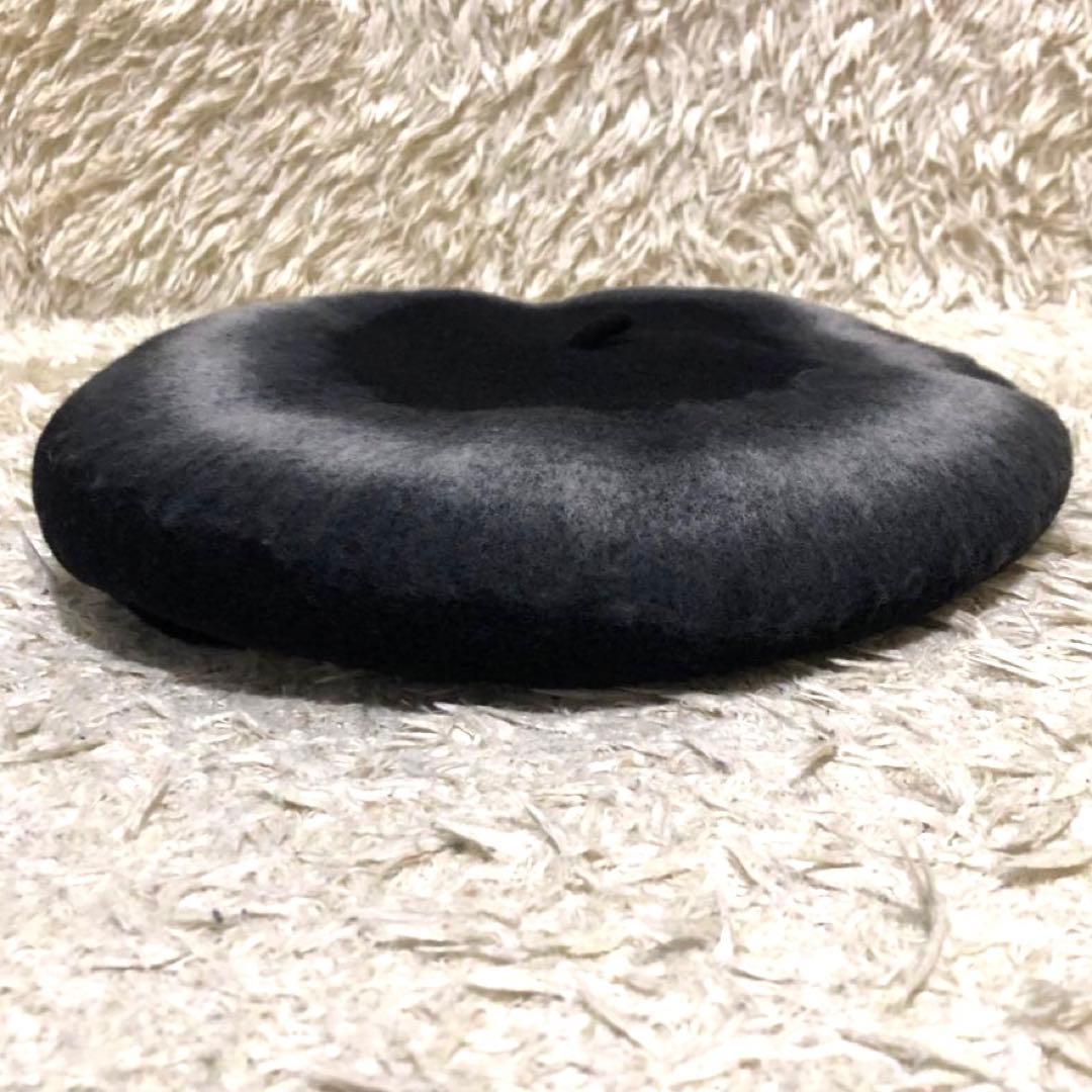 未使用級✨ディオール　ロゴチャームベレー帽　グラデーション ウール　レディース