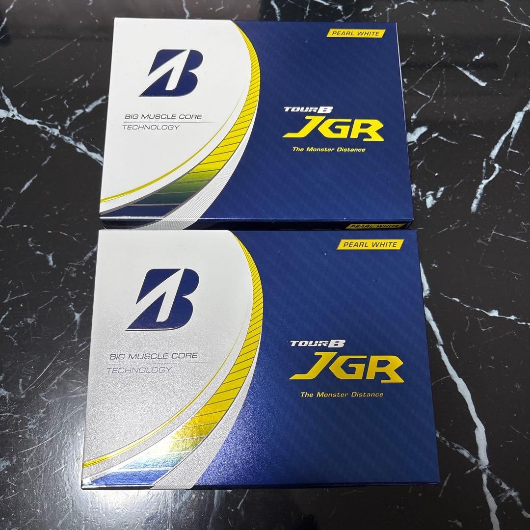 ブリヂストン TOUR B JGR パールホワイト 2ダース