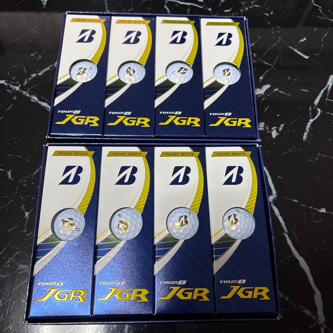 ブリヂストン TOUR B JGR パールホワイト 2ダース