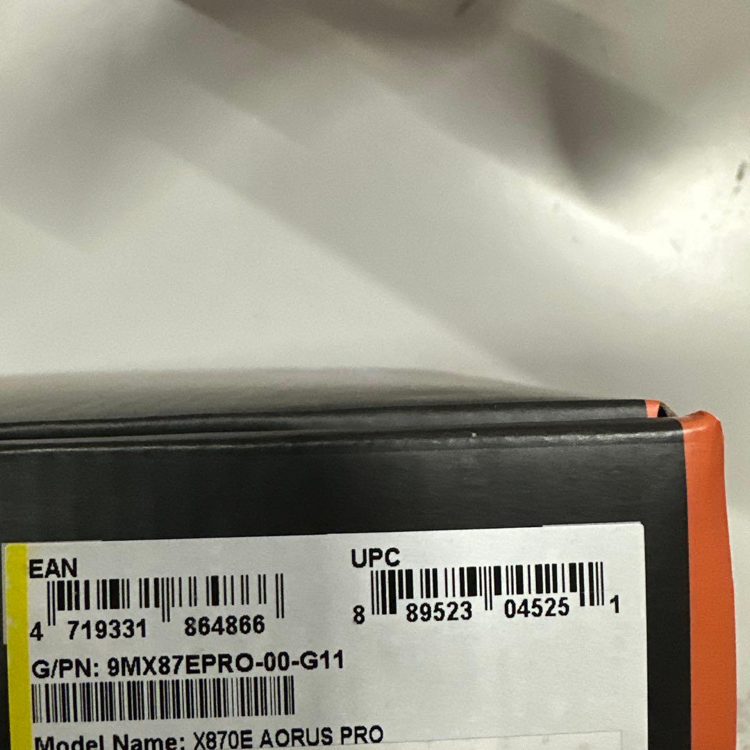 GIGABYTE X870E AORUS PROマザーボード