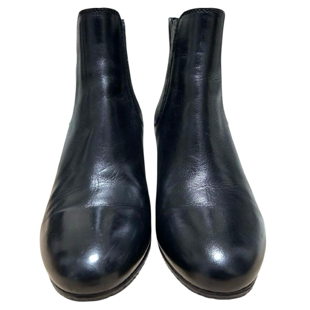 【極美品】FABIO RUSCONI ショートブーツ　サイドゴア