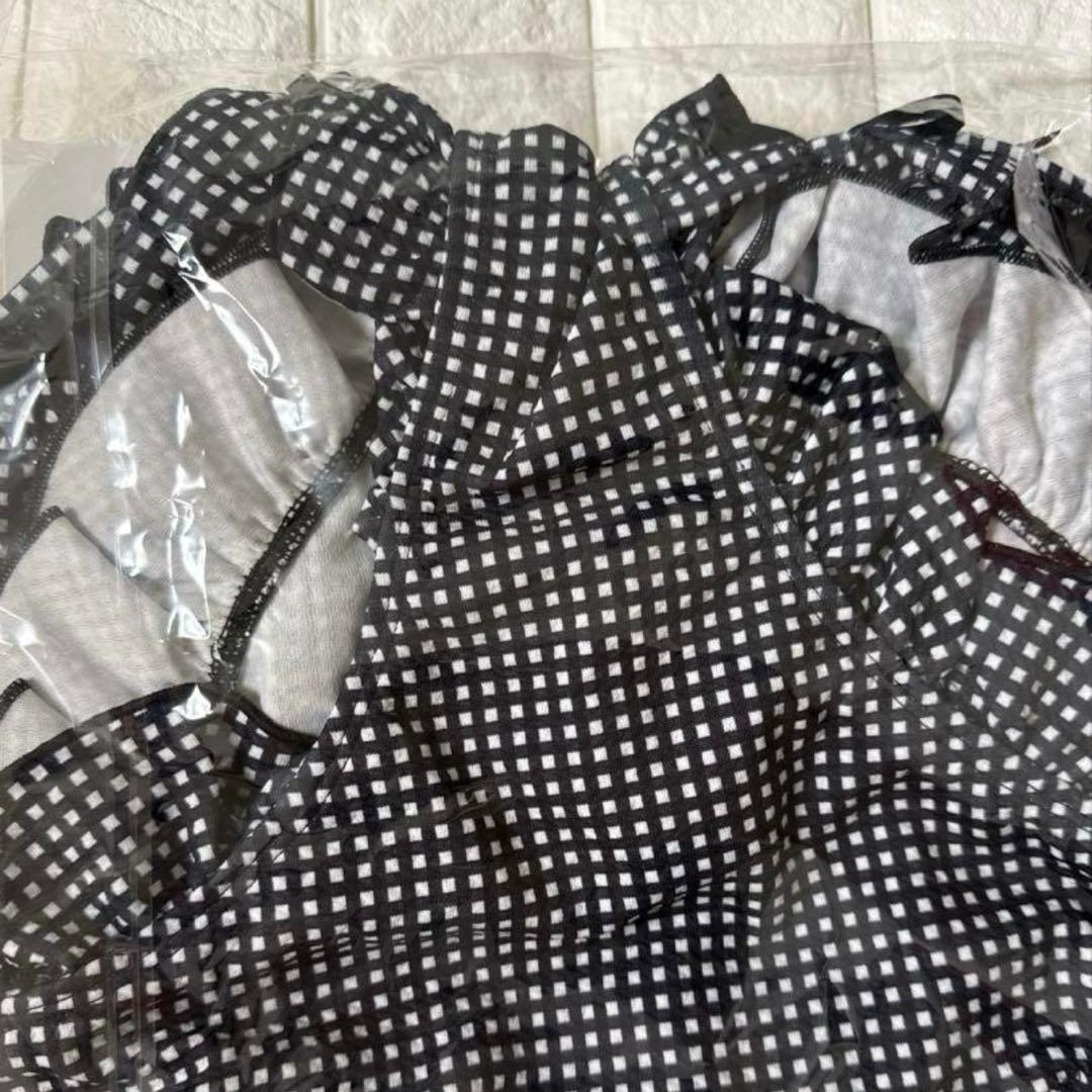 ミシェルマカロン　ギンガムクロスリボンスイムウェア