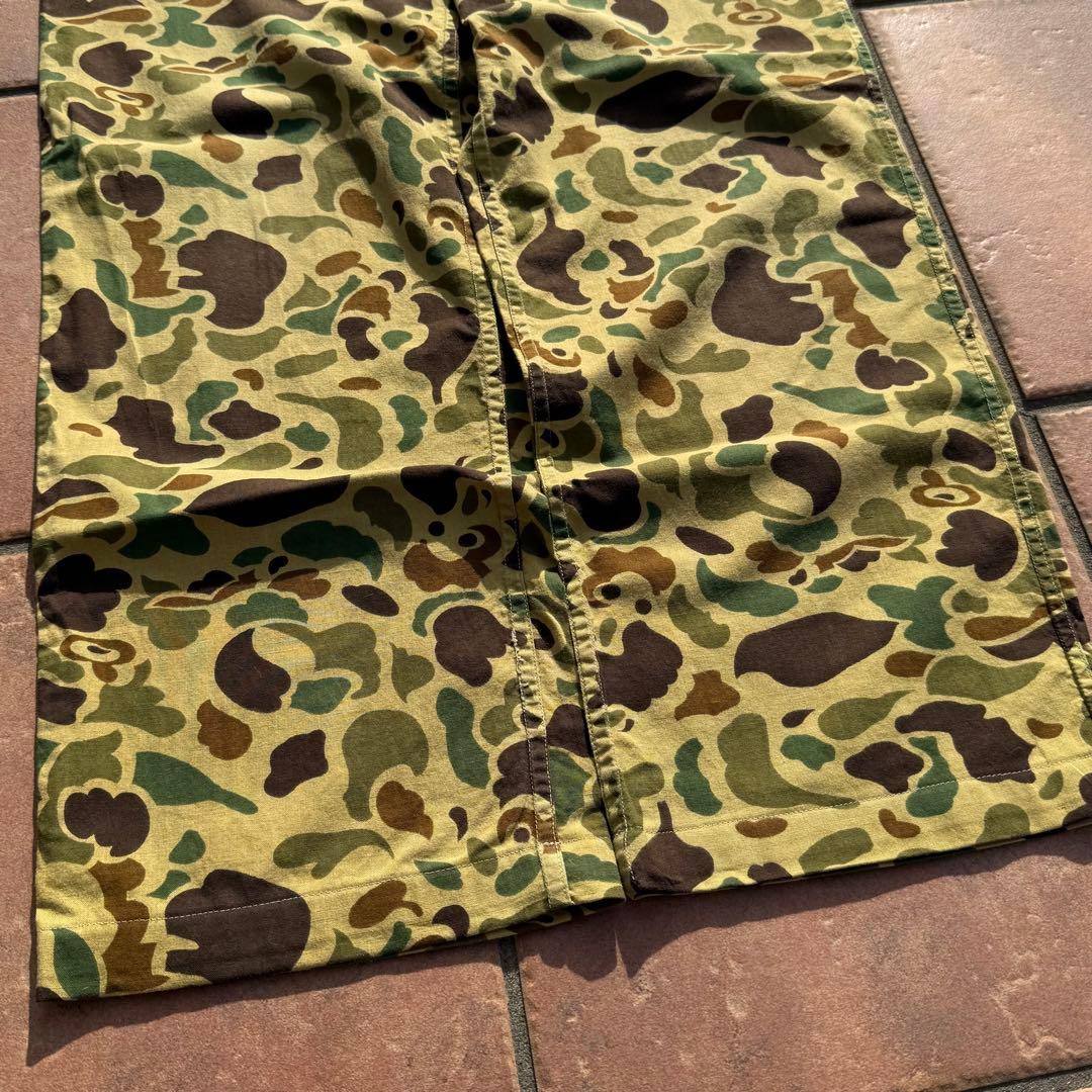 80s 90s vintage ダックハンターカモ ワイド ベイカーパンツ