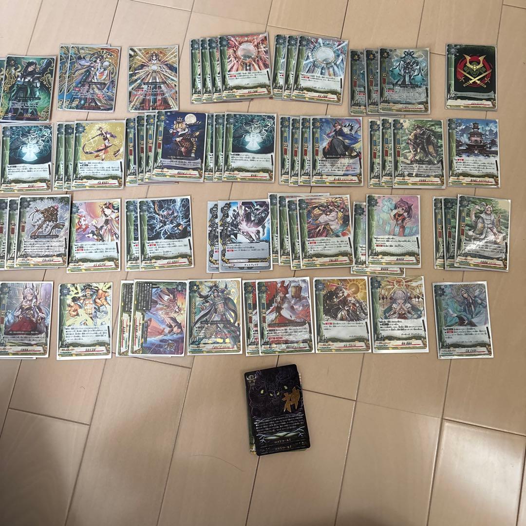 バディファイト 引退品 電神デッキ うまるちゃんスリーブ+おまけカード付き