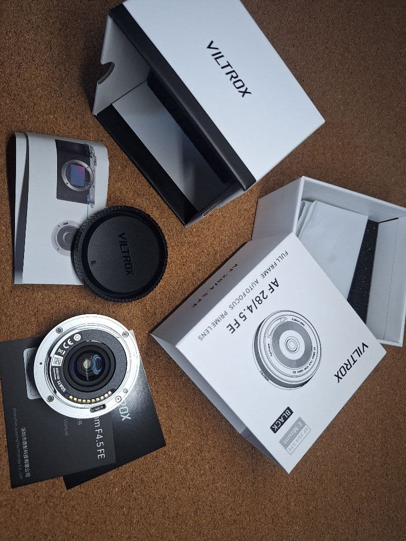 VILTROX AF 28mm F4.5 FE レンズ sony 用