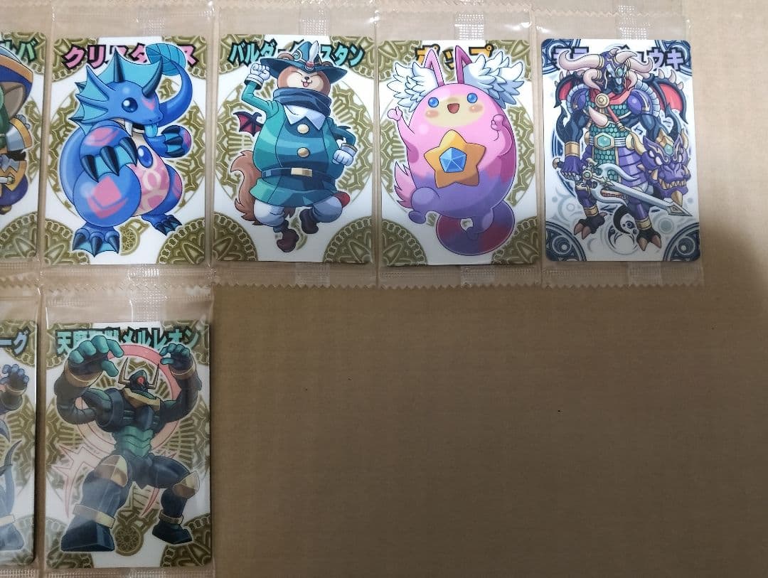 神羅万象チョコ 天地神明の章 1弾29枚 2弾29枚 3弾30枚 4弾29枚