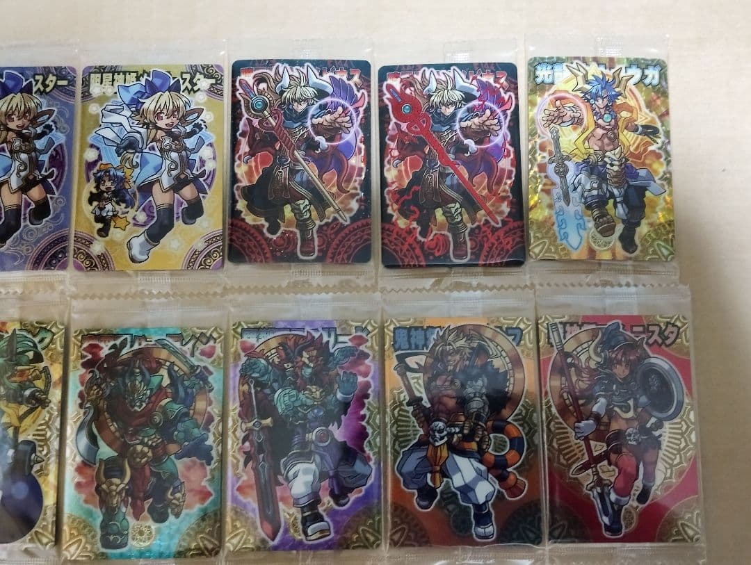 神羅万象チョコ 天地神明の章 1弾29枚 2弾29枚 3弾30枚 4弾29枚