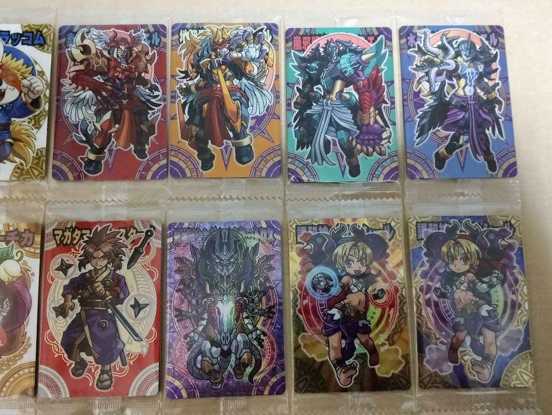 神羅万象チョコ 天地神明の章 1弾29枚 2弾29枚 3弾30枚 4弾29枚