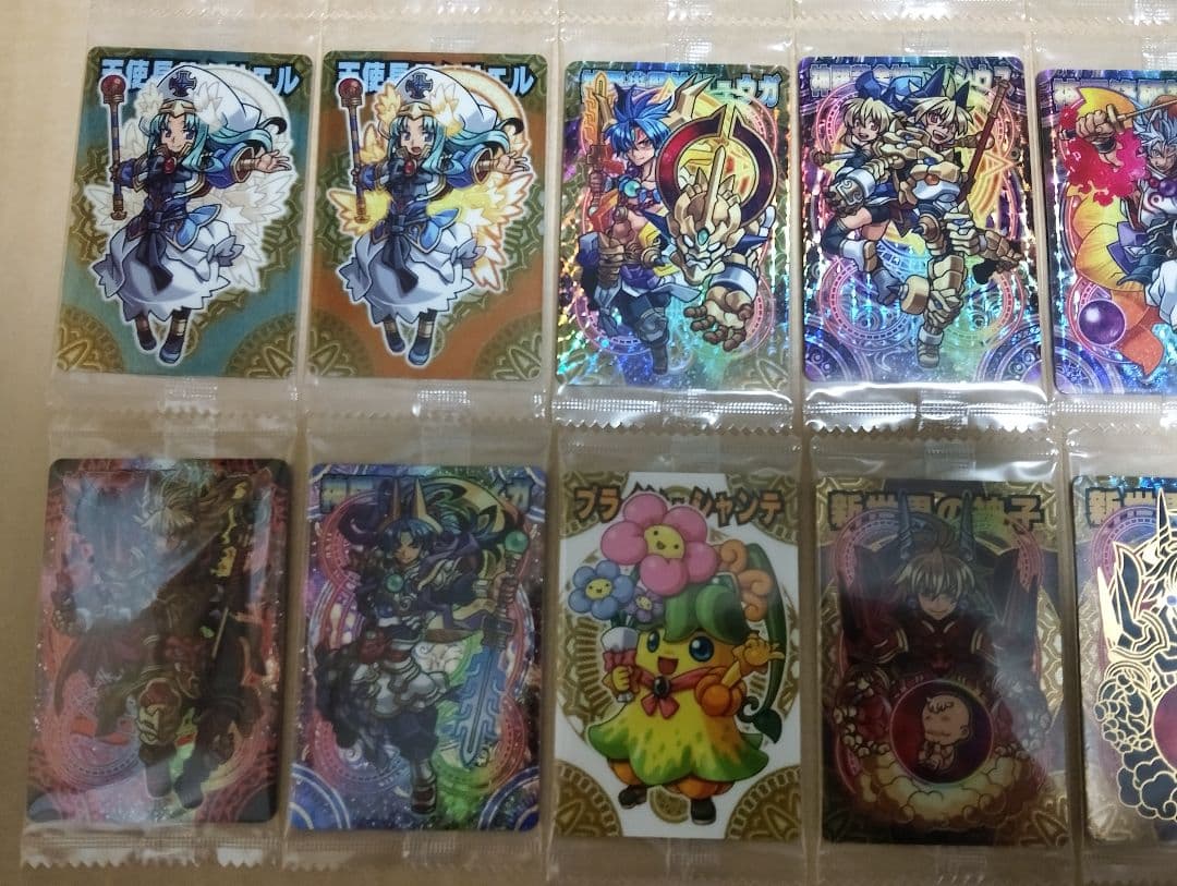 神羅万象チョコ 天地神明の章 1弾29枚 2弾29枚 3弾30枚 4弾29枚