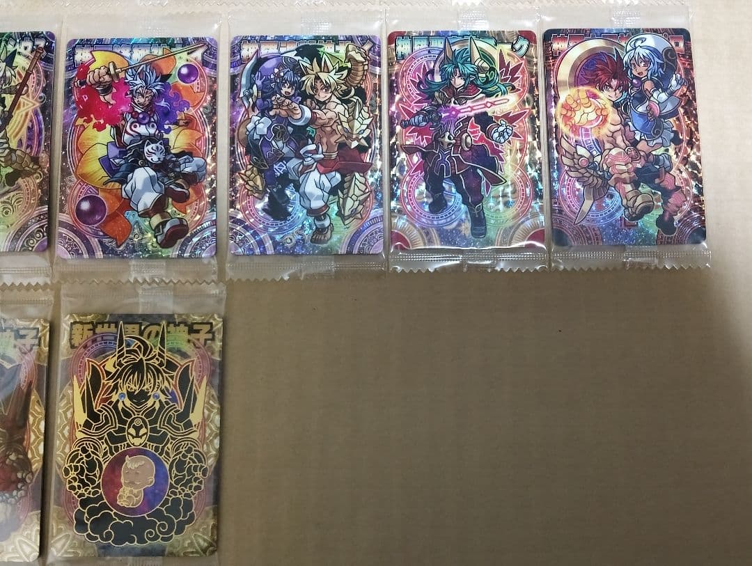 神羅万象チョコ 天地神明の章 1弾29枚 2弾29枚 3弾30枚 4弾29枚