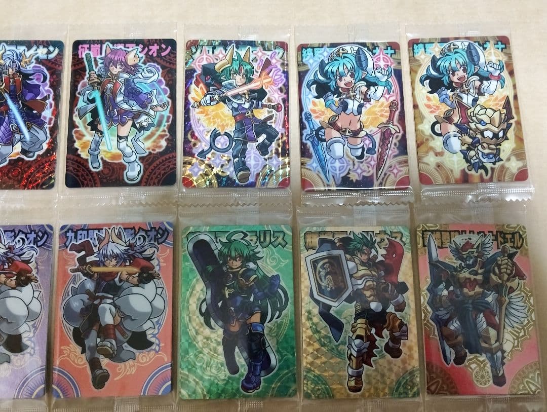 神羅万象チョコ 天地神明の章 1弾29枚 2弾29枚 3弾30枚 4弾29枚