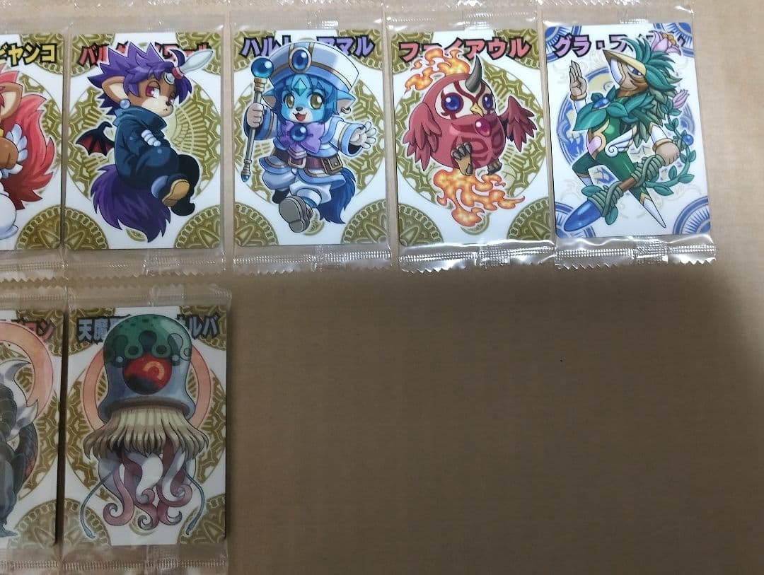 神羅万象チョコ 天地神明の章 1弾29枚 2弾29枚 3弾30枚 4弾29枚