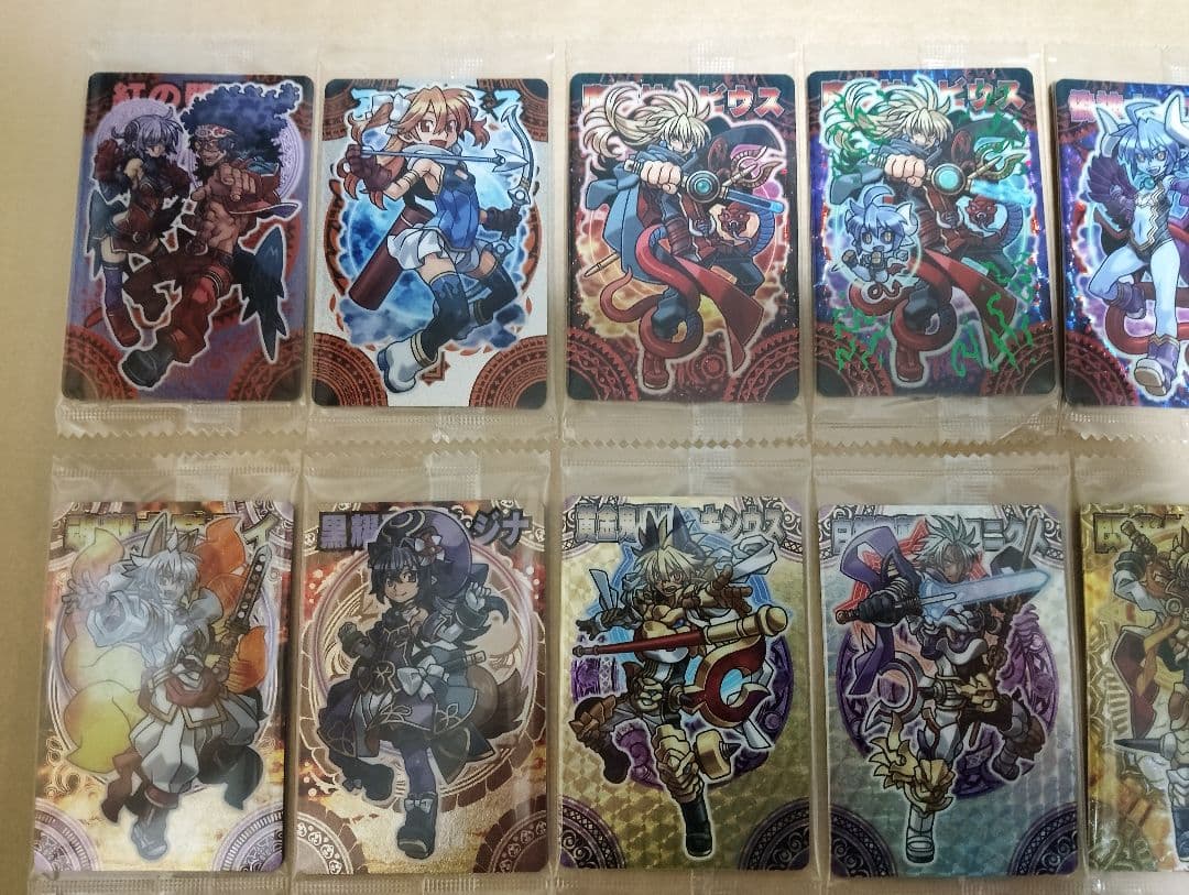 神羅万象チョコ 天地神明の章 1弾29枚 2弾29枚 3弾30枚 4弾29枚