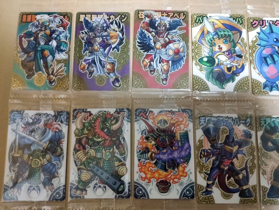 神羅万象チョコ 天地神明の章 1弾29枚 2弾29枚 3弾30枚 4弾29枚