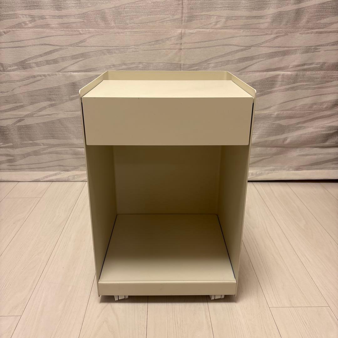 【廃版商品】 《無印良品》コンパクトスチールキャビネット キャスター付