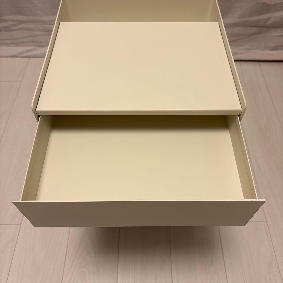 【廃版商品】 《無印良品》コンパクトスチールキャビネット キャスター付