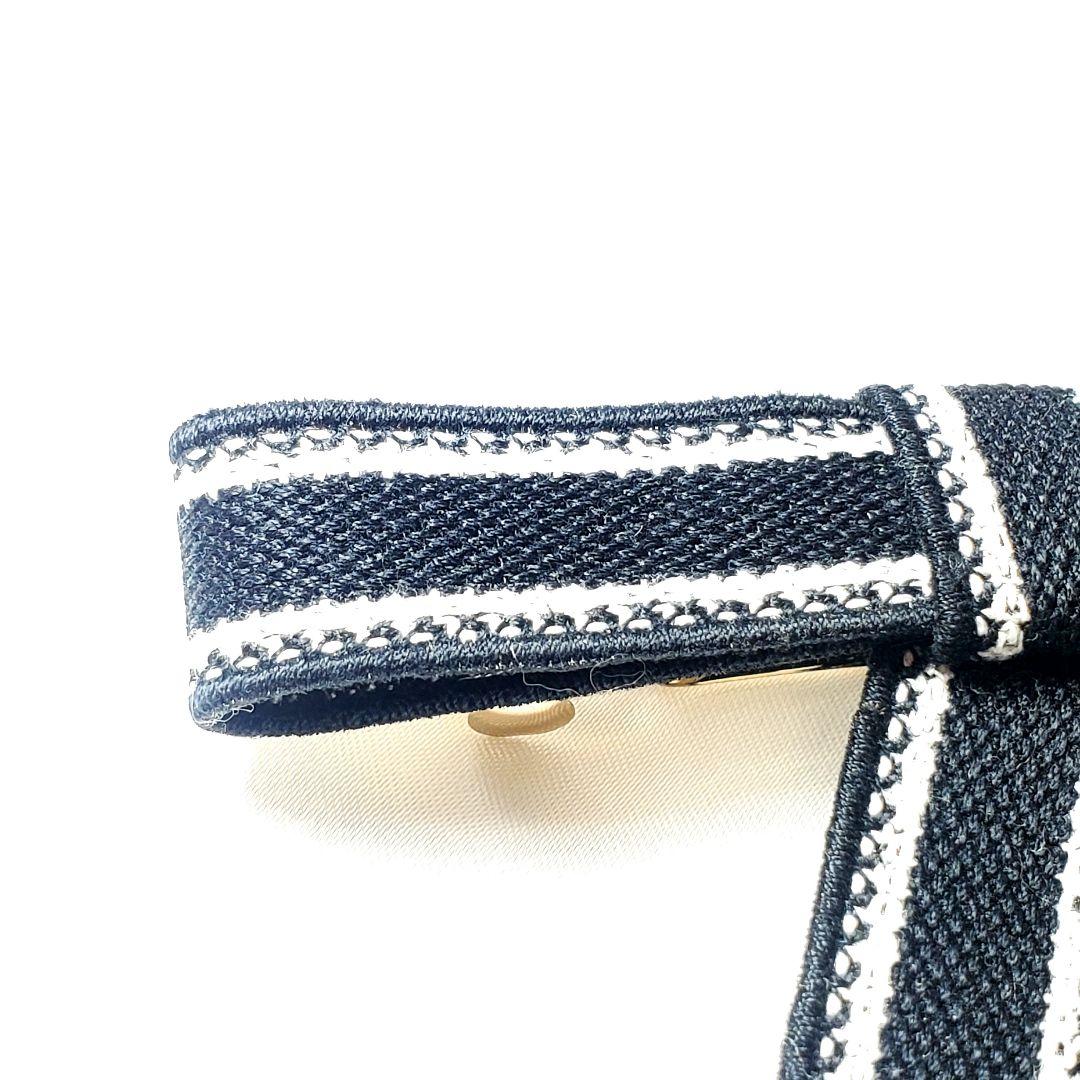 【本日限定セール❕極美品☆鑑定済】ディオール ツイストリボンバレッタ h28