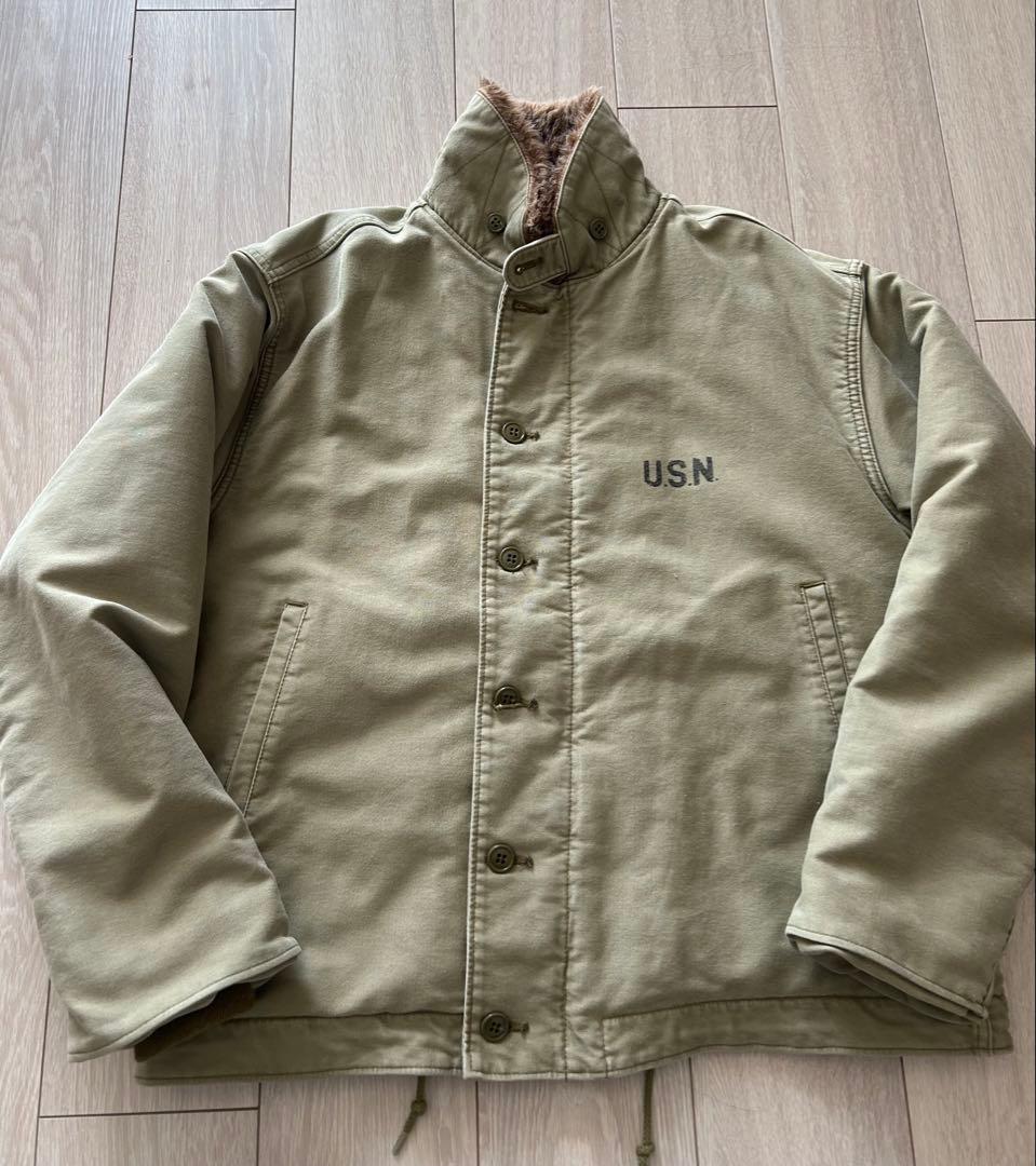 N-1デッキジャケットsize44 ヒューストン