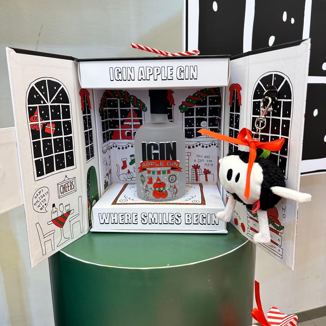 【限定】ジン IGIN クリスマスBOX ブラック APPLE