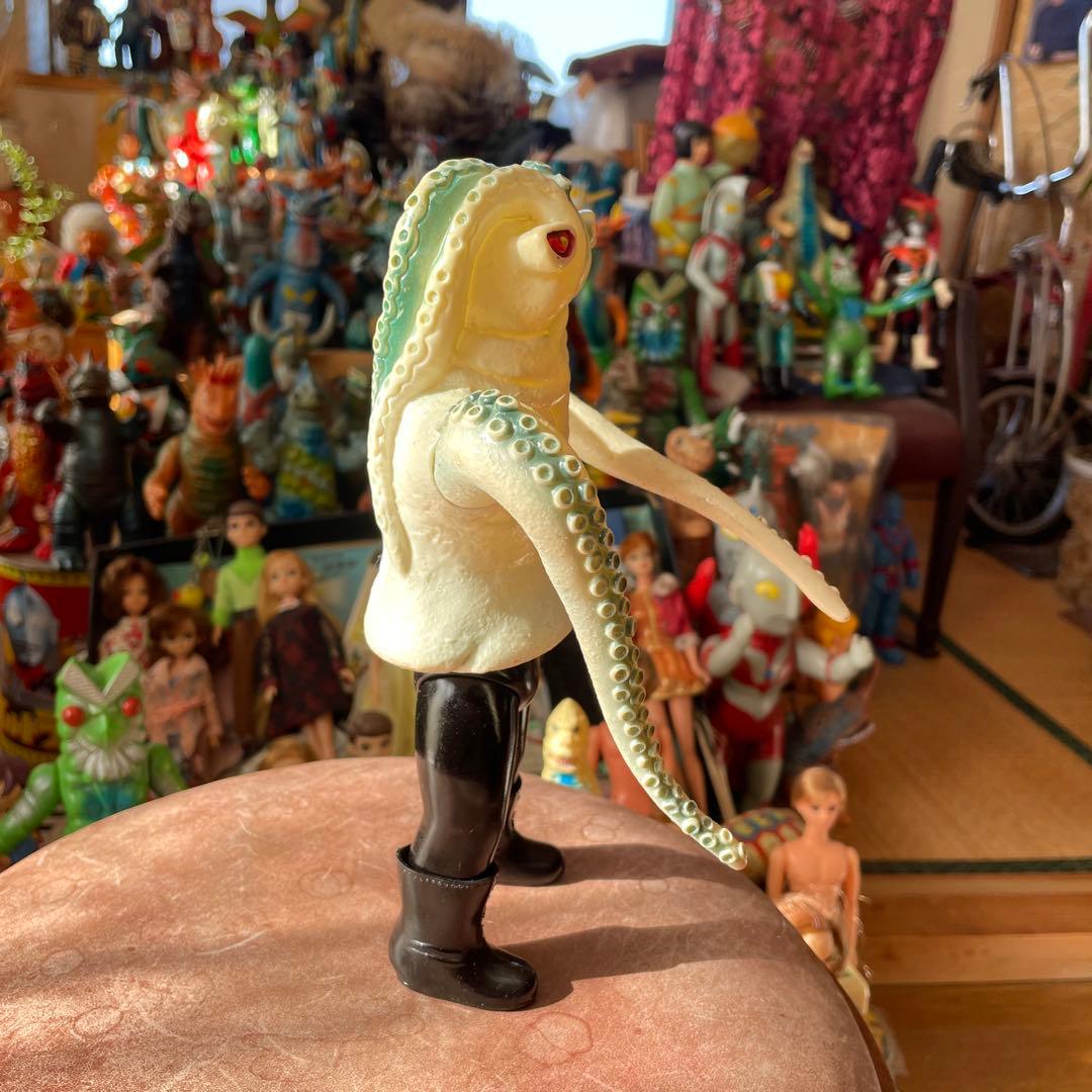 極美品　当時物　イカゲルゲ　スタンダードサイズ　旧バンダイ　バロムワン