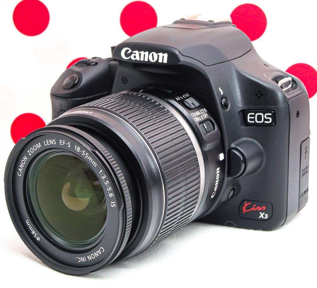 Canon kiss x3❤スマホ転送OK❤動画撮影❤届いてすぐ使える❤人気機種