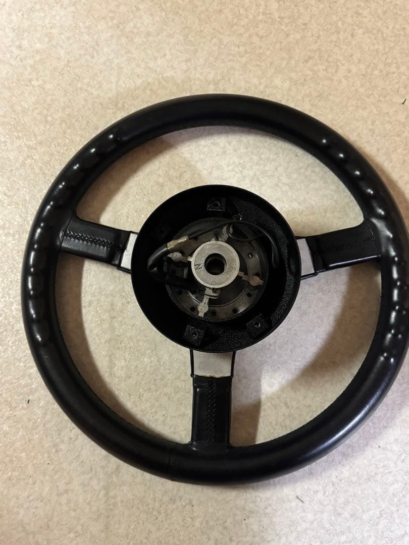 【希少】italvolanti フォーメル　ステアリングホイール ブラック