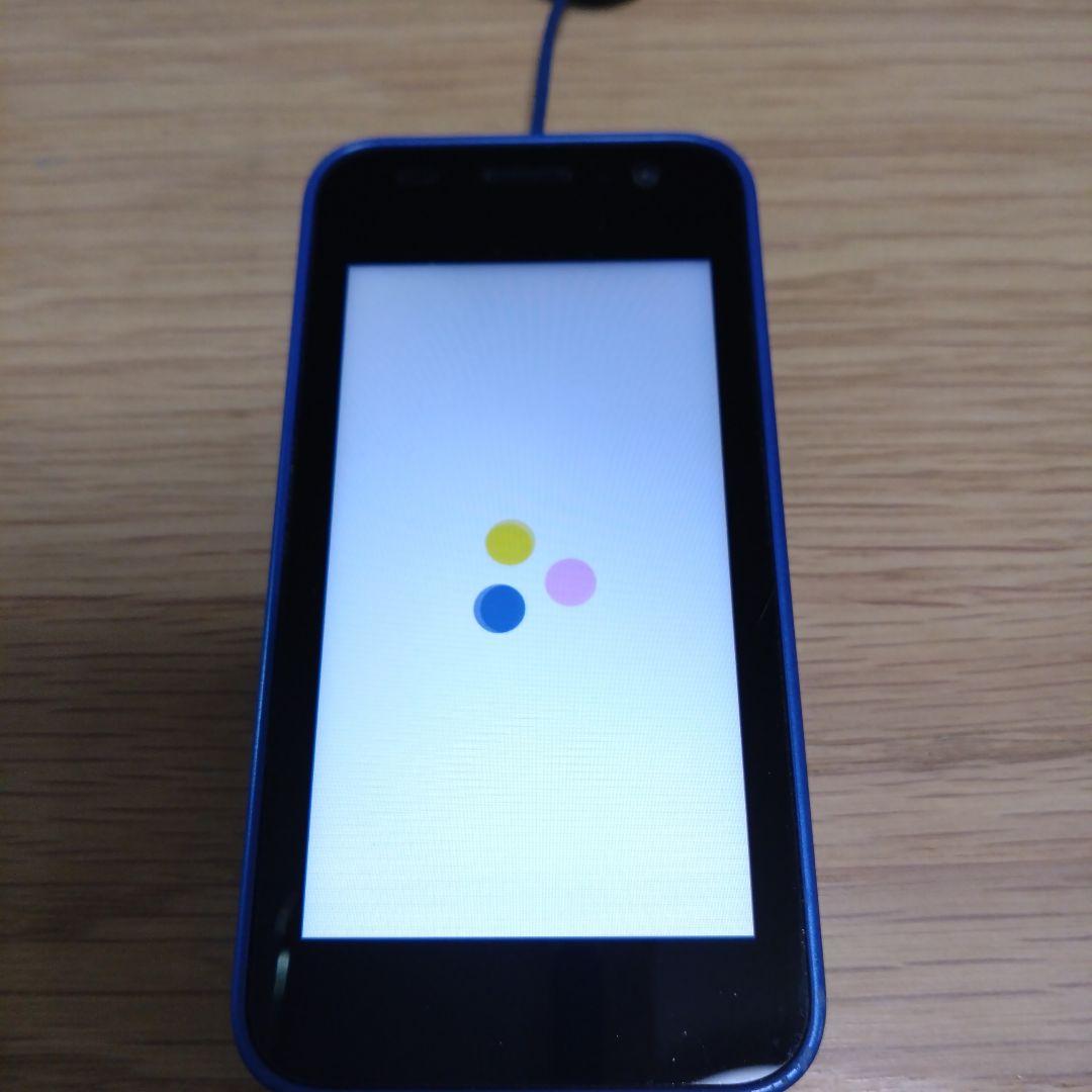 docomo KY-41C 青色 本体 ケース付き