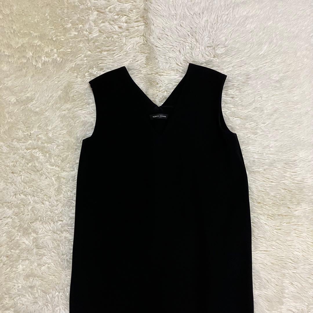 ヨーコチャン　バック　パール　ブラック　ワンピース