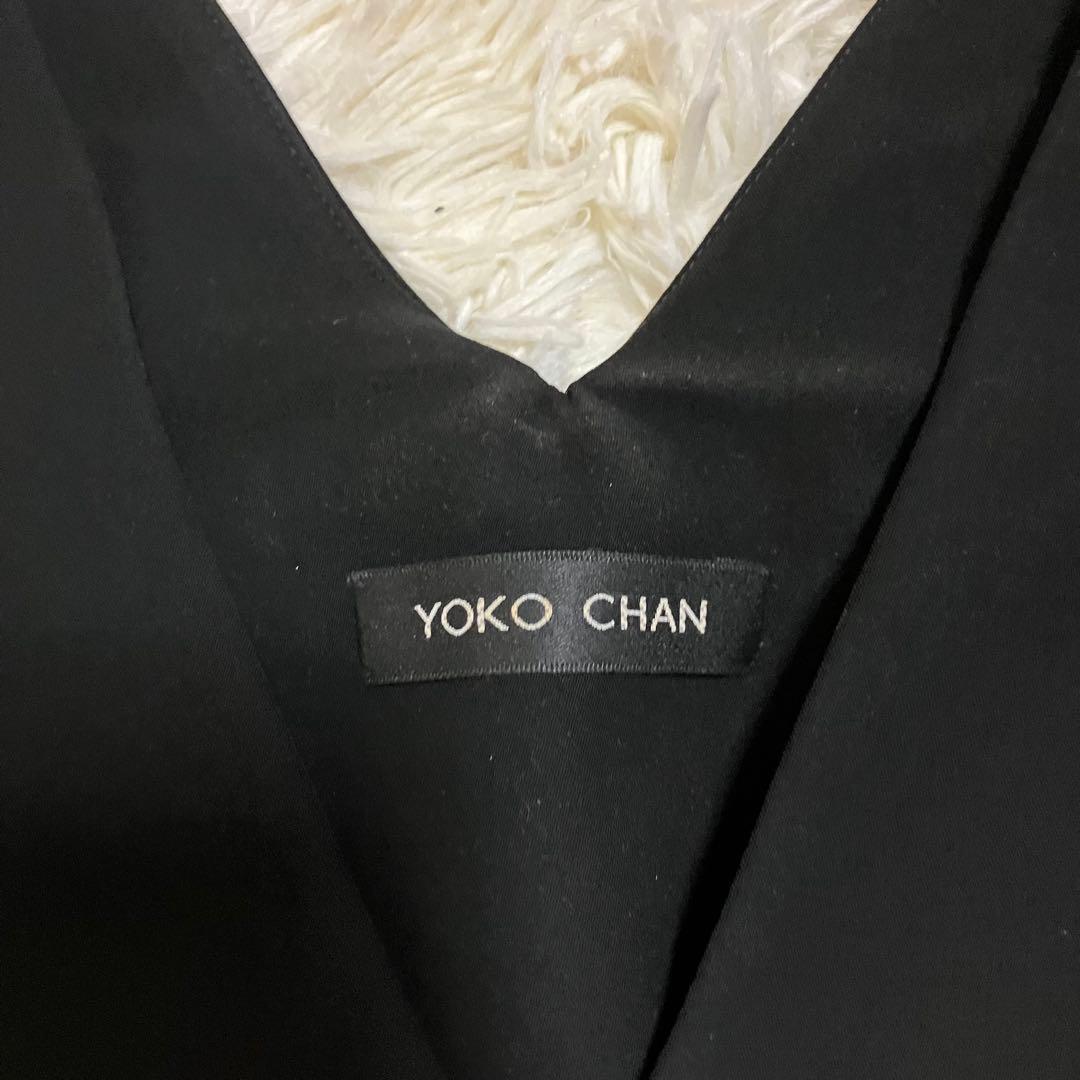 ヨーコチャン　バック　パール　ブラック　ワンピース