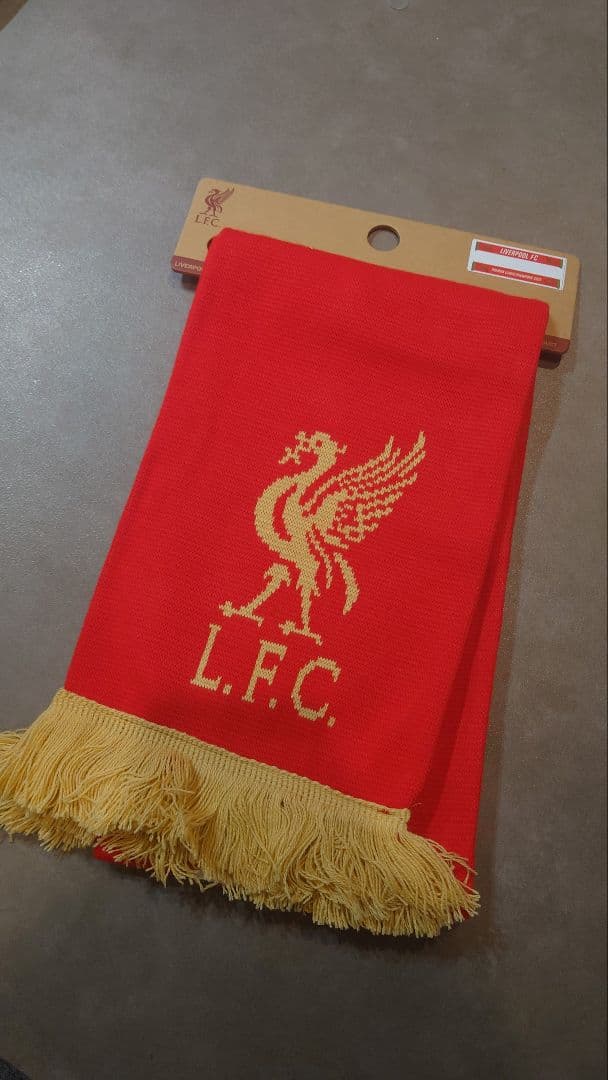 リバプールFC 2025年プレミアリーグチャンピオン記念スカーフ