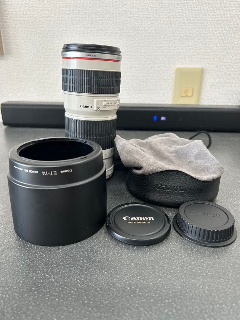 Canon キャノン　望遠ズームレンズ　EF 70-200mm f/4L USM