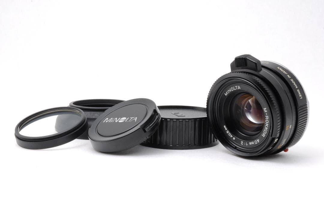 レンズ(単焦点) MINOLTA M-ROKKOR 40mm f/2.0