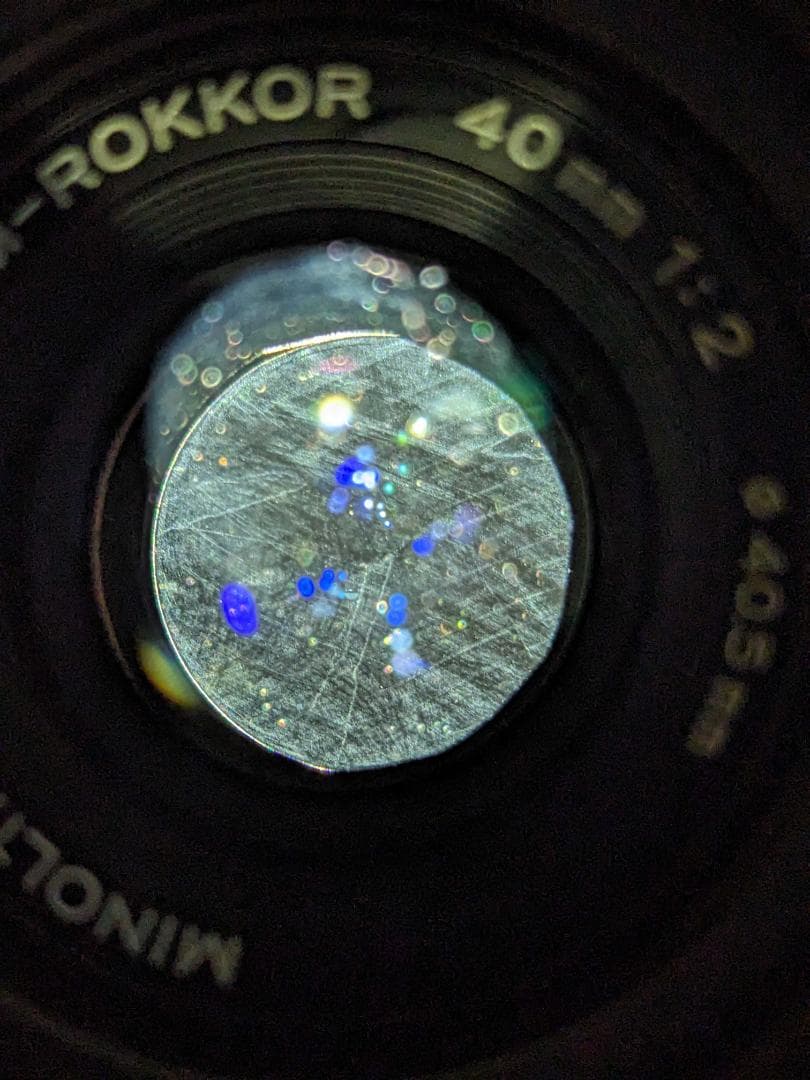 レンズ(単焦点) MINOLTA M-ROKKOR 40mm f/2.0