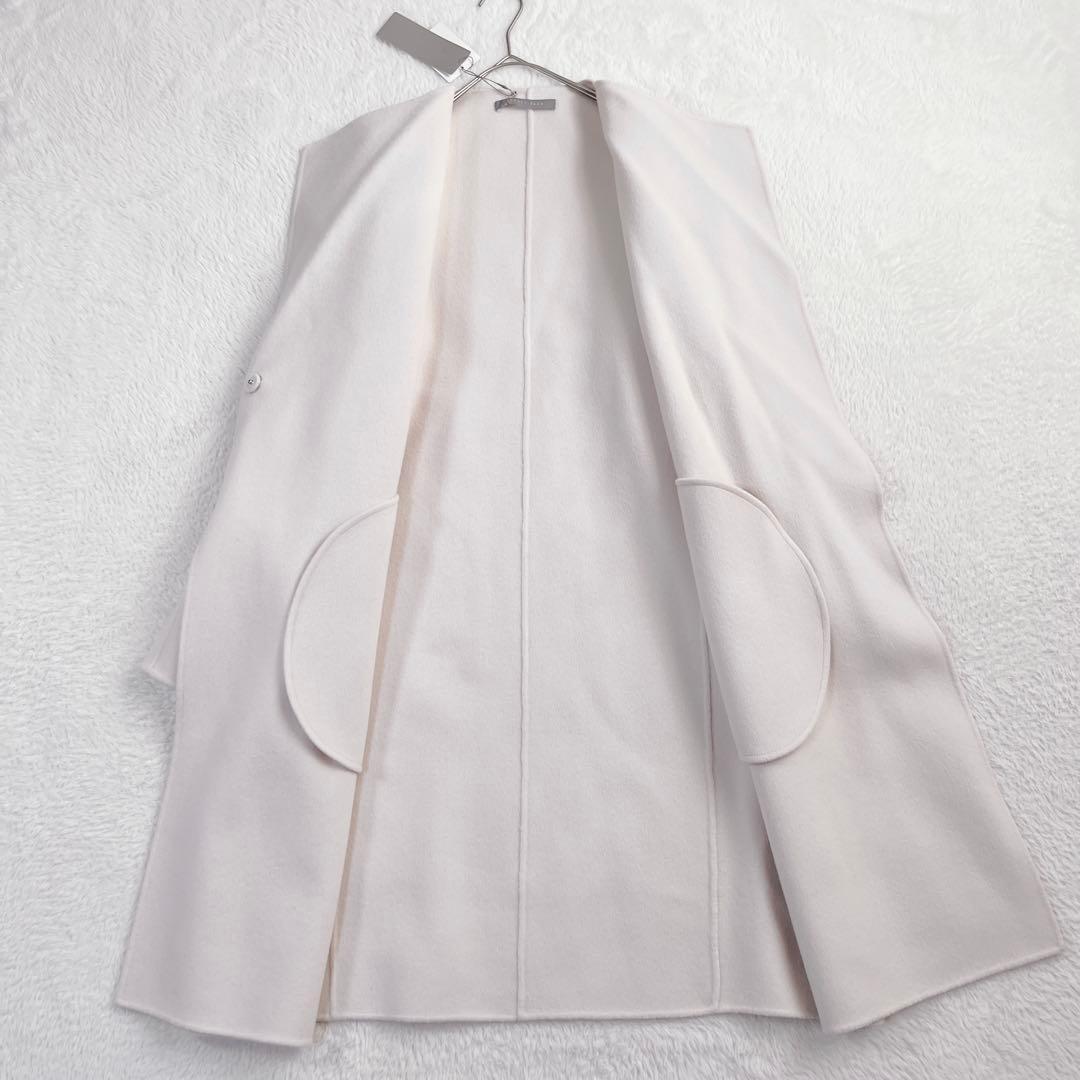 タグ付✨セオリーリュクス カシミヤ ダブルフェイスコート ベージュ 定価9.7万