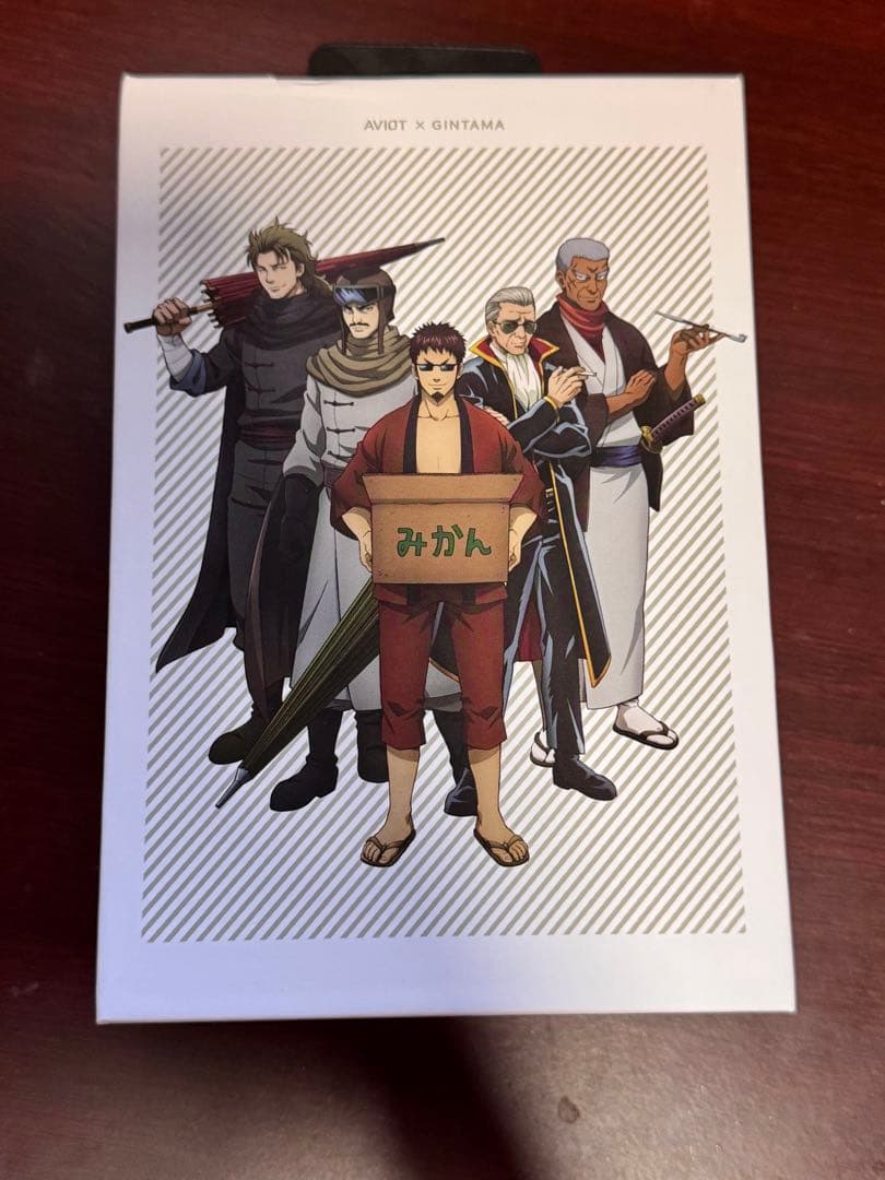 【値下げ】Aviot x 銀魂 ワイヤレスイヤホン　おっさんモデル