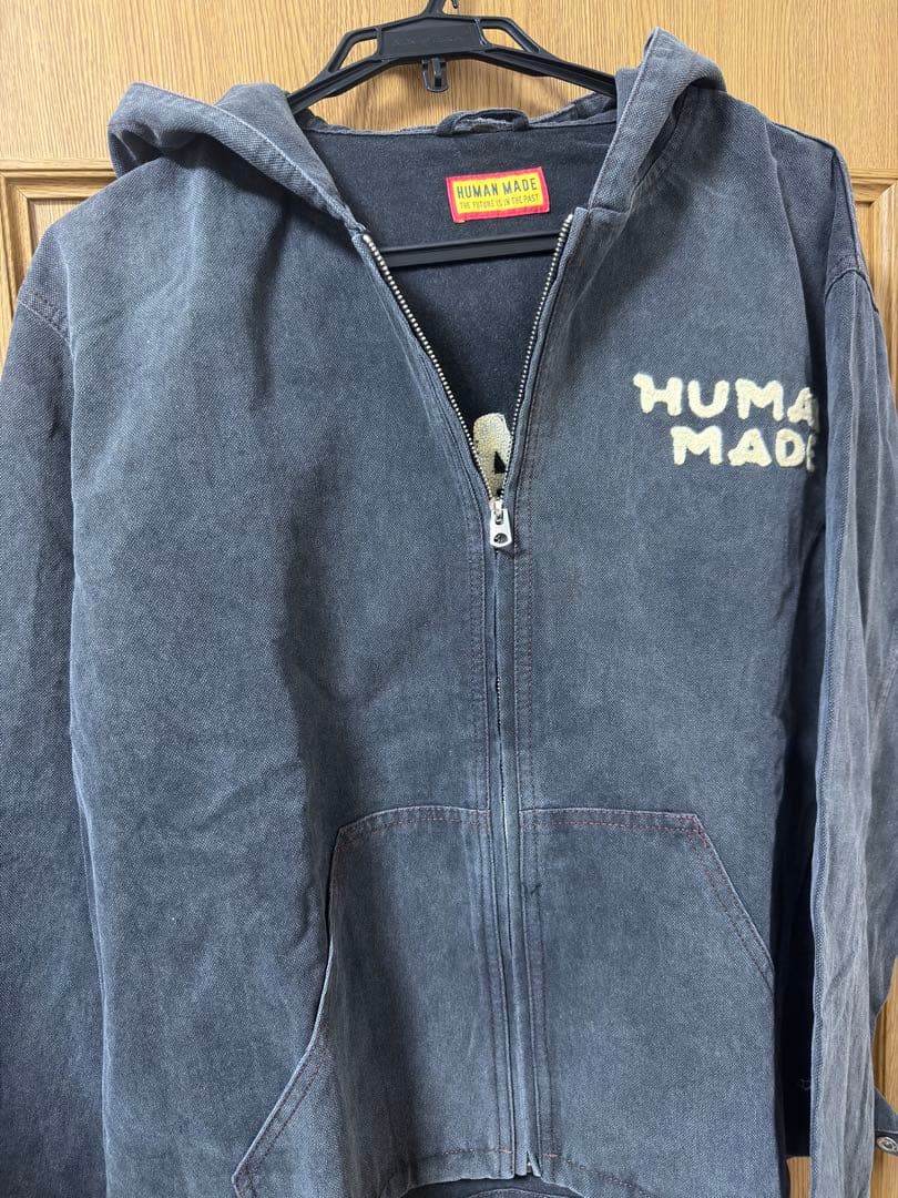 も*く様 HUMAN MADE Hooded Jacket \"Black\"