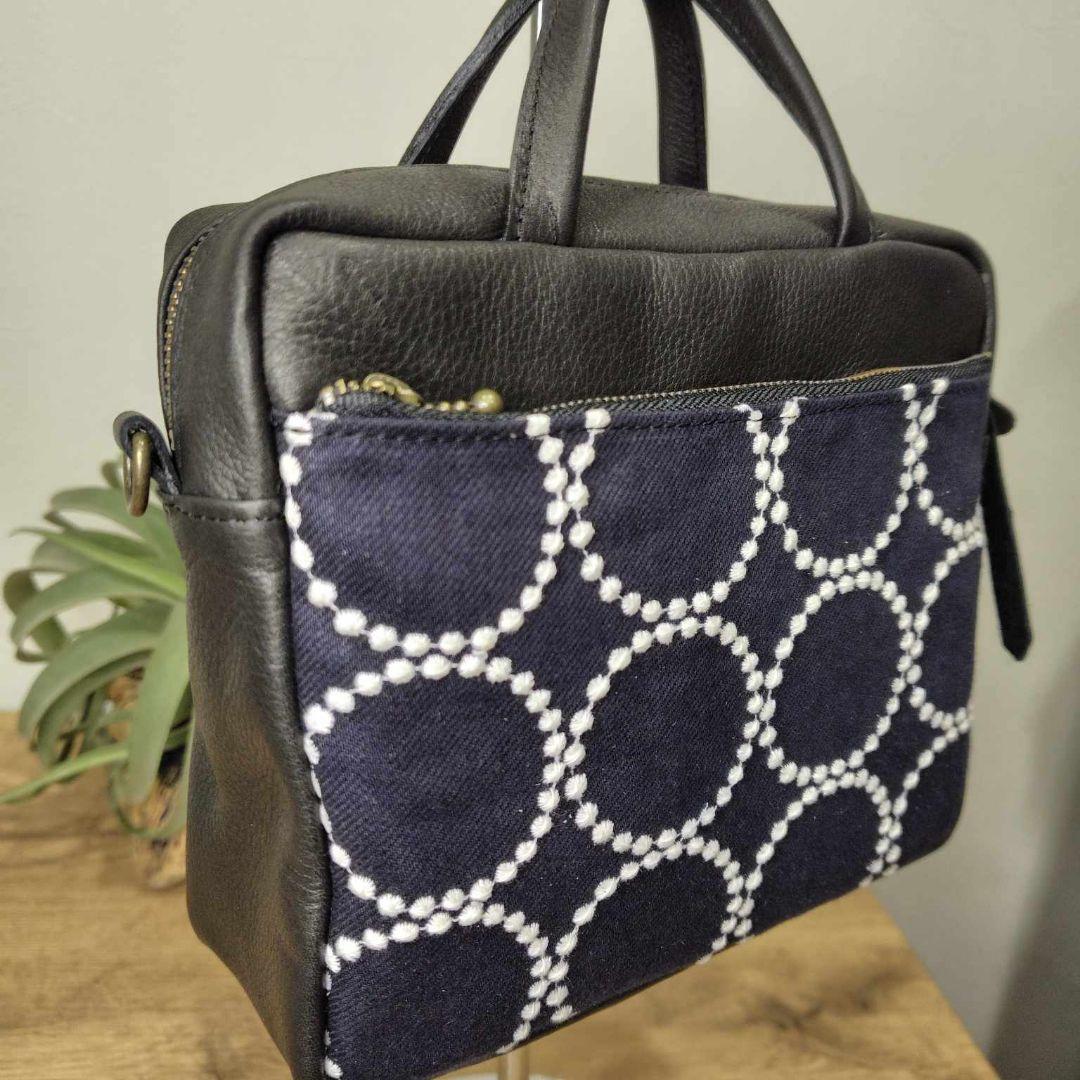 m*a様 ミナペルホネン/2025tambourineタンバリンネイビー×白/ス