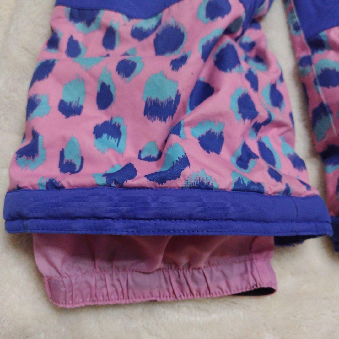 BURTON ヒョウ柄 スキーウェア 子ども用 ジャンプスーツ　100 110㎝