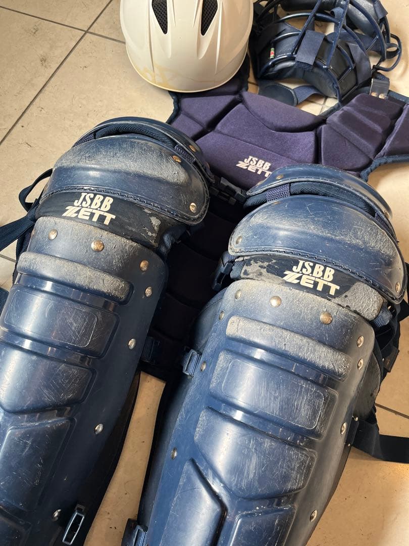 ZETT キャッチャー用セット　軟式