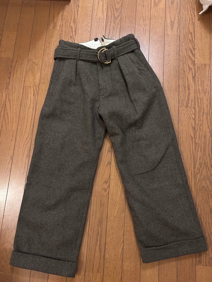 JOHN ALEXANDER SKELTON 23aw ウールスラックス