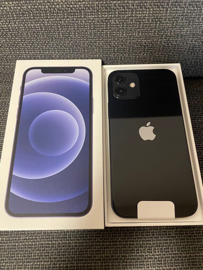 iPhone12 64GB ブラック　黒　simフリー