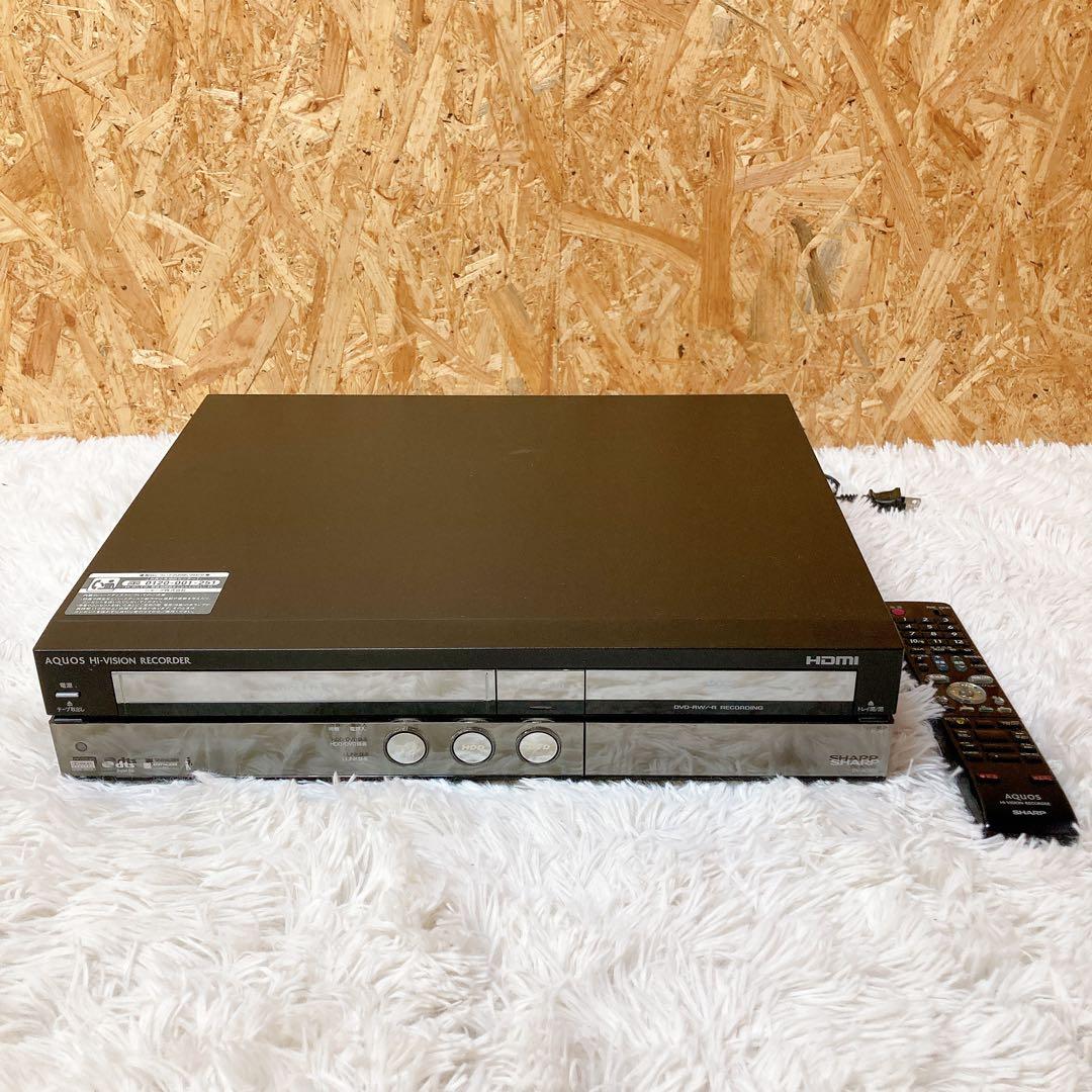 SHARP hdd dvd ビデオ一体型レコーダー　DV-ACV52
