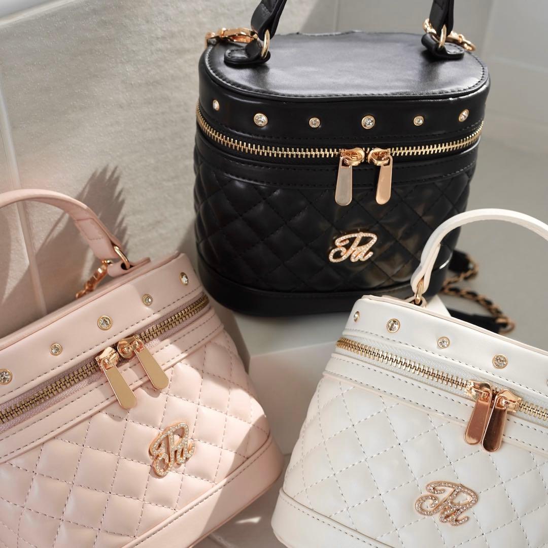 rouge by pomme d'amour バニティ バッグ ブラック