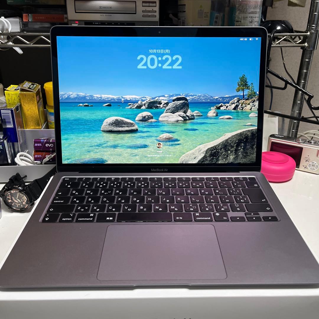 【美品】MacBookAir 2020 M1 256GB