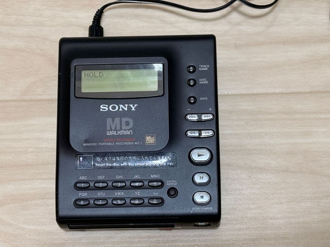 SONY MZ-1 ポータブルMDプレーヤー SONY MD WALKMAN