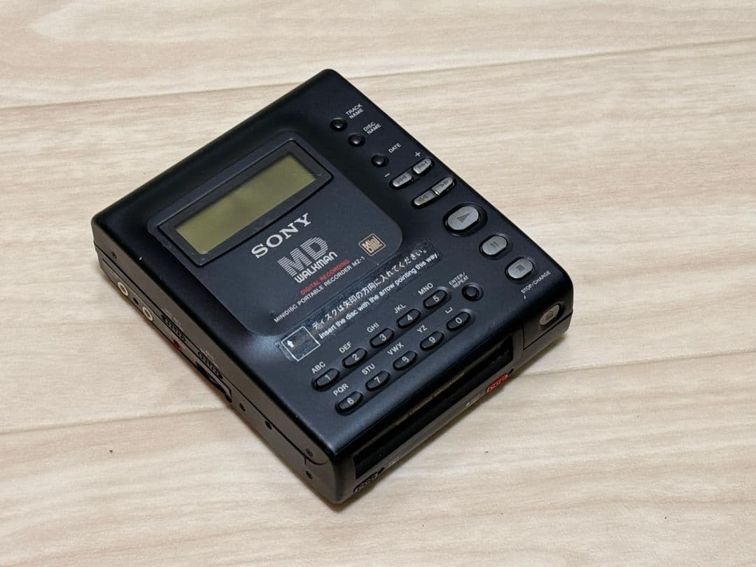 SONY MZ-1 ポータブルMDプレーヤー SONY MD WALKMAN